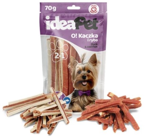 IdeaPet O! Kaczka i ryba mix 70g