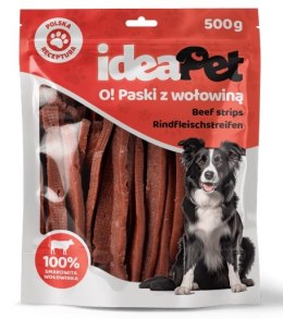 IdeaPet Paski z wołowiną 500g