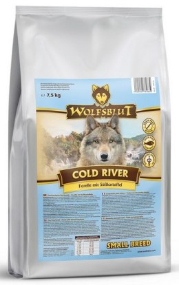 Wolfsblut Dog Cold River Small - pstrąg i bataty 7,5kg