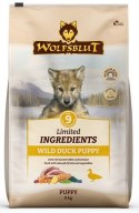 Wolfsblut Dog Limited Ingredients Wild Duck Puppy - kaczka i bataty 9kg