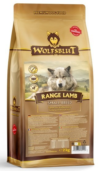 Wolfsblut Dog Range Lamb Adult Small - jagnięcina i ryż 2kg