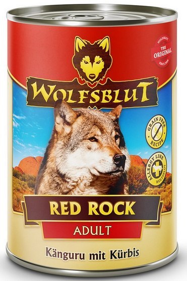 Wolfsblut Dog Red Rock - kangur i dynia puszka 395g