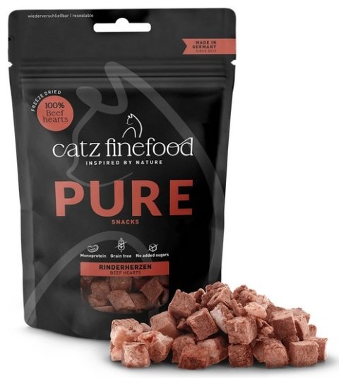 Catz Finefood Purrrrly N.105 Serca wołowe 35g