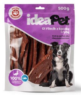 IdeaPet Fileciki z kaczką i rybą 500g
